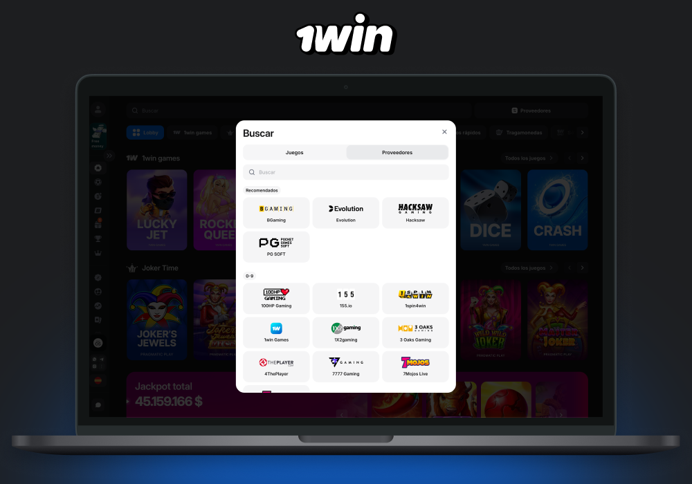 1win Argentina Casino cuenta con juegos de más de 150 proveedores, lo que garantiza la variedad y la calidad del contenido de juego en la plataforma